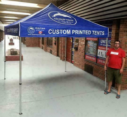 2 DAYS PRODUCTION: Heavy Duty Outdoor 10x10 EZ Pop Up Canopy Instant TENT Commercial Grade + CUSTOM Printed Canopy in Other Business & Industrial in Ontario - Image 3
