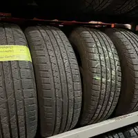 225 65 17 4 Continental CrossContact Used A/S Tires With 75% Tread Left