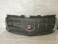 2008-2011 Cadillac CTS Coupe Front Upper Grille W Emblem &amp; Chrome  25896043 OEM