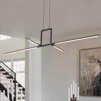 Ivy Bronx Allshouse 4 - Light Kitchen Island Linear LED Pendant