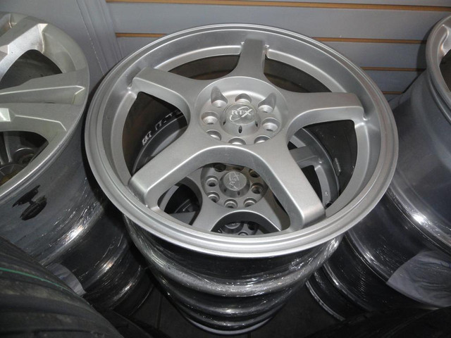 4 MAGS RTX 4X100 17 POUCES A VENDRE in Tires & Rims in Québec