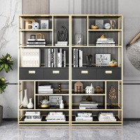 Everly Quinn Modern light luxury display case simple bookcase