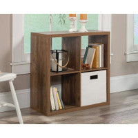 Ebern Designs 4-Cube Organizer Storage Bookcase Rural Pine