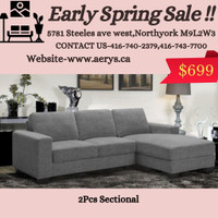 Early Spring Furniture Sale on Sofa Sets, Sofa Beds & Sectionals!! Shop Now!!