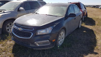 Parting out WRECKING: 2016 Chevrolet Cruze