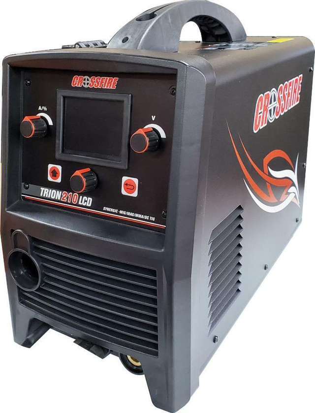 New Crossfire TRION 210 LCD TIG/MIG/Stick Welding Machine 115/230V in Power Tools in Alberta