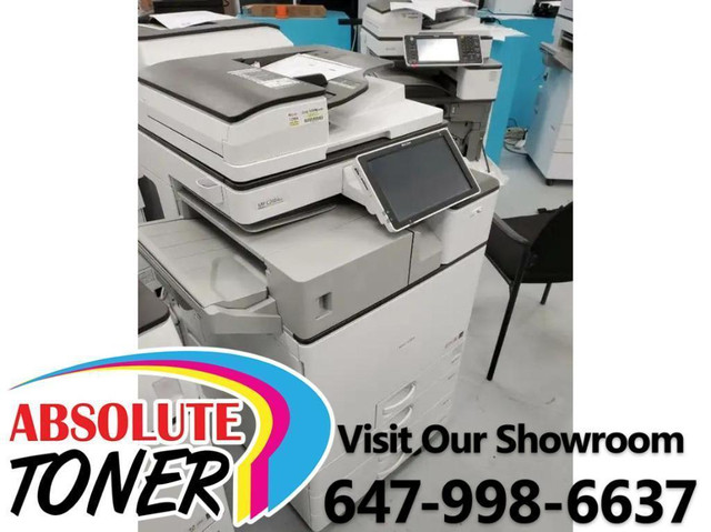 $45/month NEW MODEL Ricoh MP C2004 C2004ex Office LASER Printers Copier Color Photocopiers Scanner Fax WIFI LEASE/BUY A1 in Other Business & Industrial in Ontario - Image 4