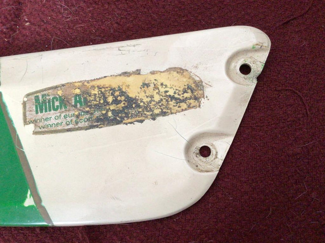 1972 Ossa MAR 250 350 OEM Left Side Cover Mick Andrews Replica in Motorcycle Parts & Accessories - Image 2