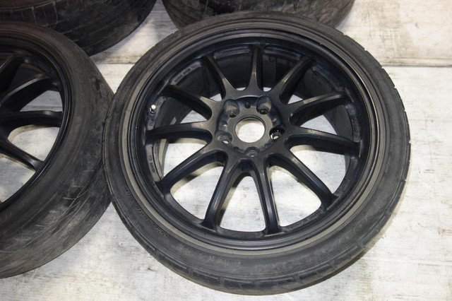 JDM Work Emotion 11r Rims Wheel Tires Genuine 18x7.5 +53 5x114.3 in Tires & Rims - Image 3