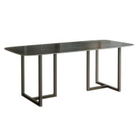 Wrought Studio Dining Table With Stone Surface, Kitchen Table