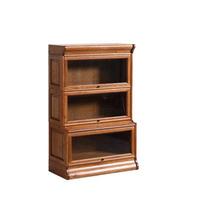 Wildon Home® Bibliothèque standard en bois massif Sewell H 52 "x l 33" in Bookcases & Shelving Units in Québec