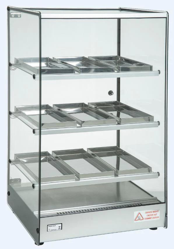 Brand New ERATO Line 18 Heated Display Case (9 Tray Capacity) in Other Business & Industrial