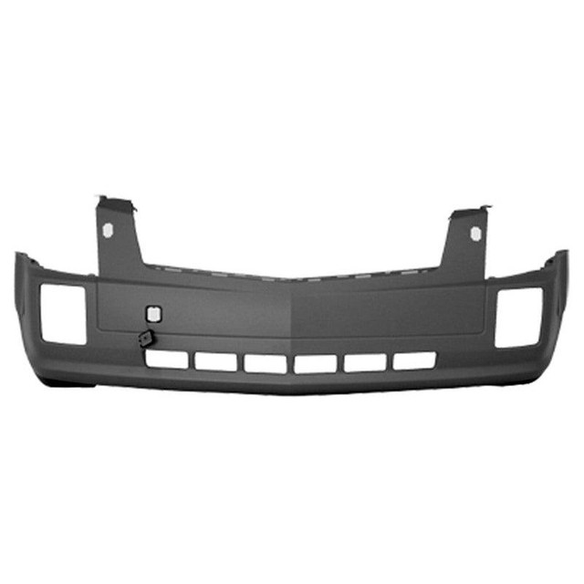 Cadillac SRX CAPA Certified Front Bumper With Headlight Washer Holes Without Sport - GM1000695C in Auto Body Parts