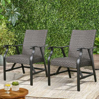 Arlmont & Co. Montasir Patio Dining Armchair