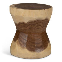 Millwood Pines Daisa Patcharee Accent Stool Natural
