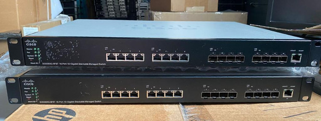 Cisco SG500XG-8F8T-K9 VO1 16-port 10 Gig Managed Switch in Networking