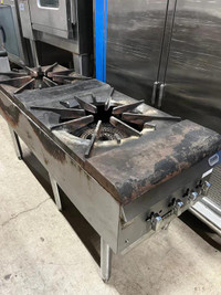 USED 18 Vulcan Double Gas Stock Pot Burner FOR01679