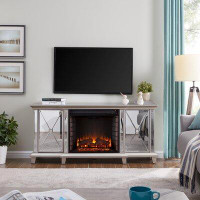 Rosdorf Park Katrien for TVs up to 56" Fireplace Included
