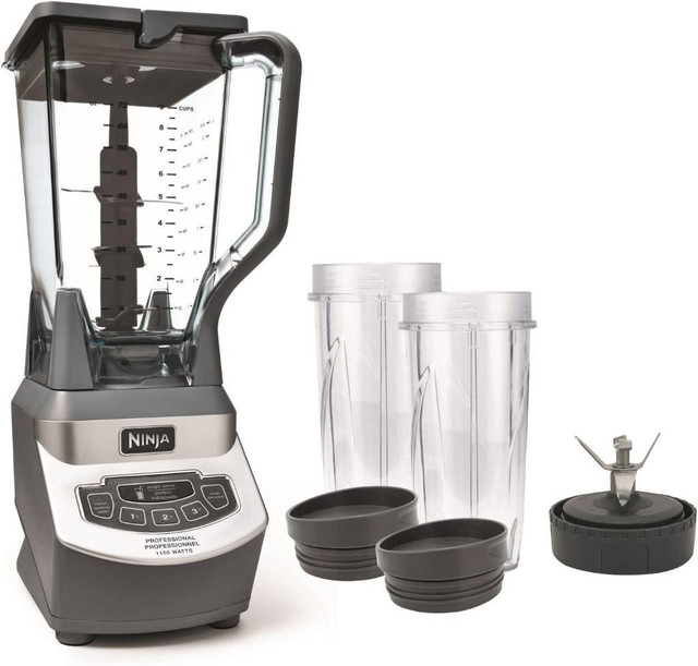 Ninja BL660C Professional Countertop Blender With 1100-Watt Base, 72 Oz Total Crushing Pitcher  FREE Delivery in Microwaves & Cookers - Image 4