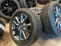 Mazda CX-5 OEM rims and Yokohama Winter Tires