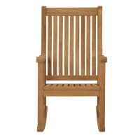 Rosecliff Heights Ouellette Teak Rocking Chair