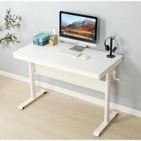 Latitude Run® Breiann 47.24'' W Height Adjustable Rectangle Standing Desk