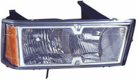 Head Lamp Driver Side Chevrolet Colorado 2005-2008 Xtreme With Chrome Bezel High Quality , GM2502247