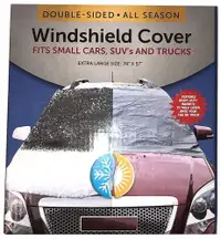 ALL SEASON MAGNETIC WINDSHIELD COVER -- No More Scraping Ice on Cold Mornings!   Amazing Price!