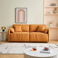 Latitude Run® Liboria 75.6'' Square Arm Sofa