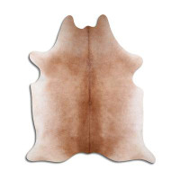 Foundry Select Canous NATURAL HAIR ON Cowhide Rug  BROWN