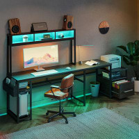 Latitude Run® 86.7'' Unfinished Desk