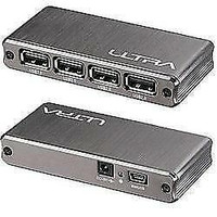 Ultra ULT40476 Aluminus USB Hub Brushed A