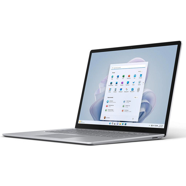 Surface Laptop 5 - 15" (Intel Core i7 - 16GB RAM - 256GB - Intel Iris Xe Graphics - Platinum - Business) in Laptops