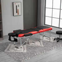 Massage Table 84.6" x 23.6" x 33.1" Red