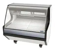 Pro-Kold  Curved Glass 51 Refrigerated Fresh Meat Display Case