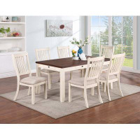Red Barrel Studio Dining Room Furniture 7Pc Dining Set Dining Table W Drawers