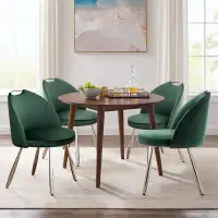 Willa Arlo™ Interiors Voluntown Metal Side Chair Dining Chair
