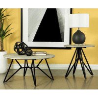 Corrigan Studio Amator 2-piece Round Living Room Table Set