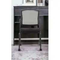 Inbox Zero Klaire Side Chair in Black