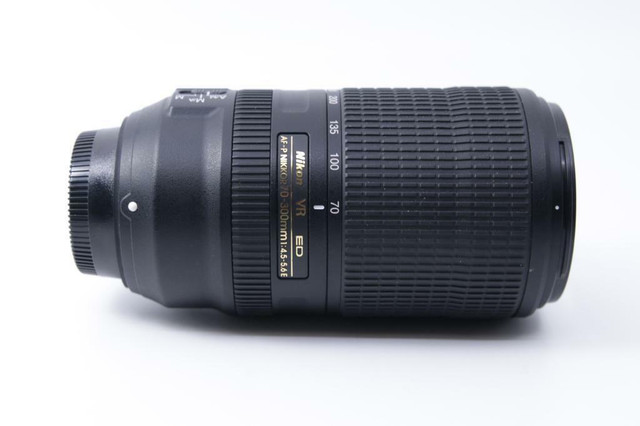 Used Nikon AF-P Nikkor 70-300mm f/4.5-5.6E ED VR + hood   (ID-1221(DR))   BJ PHOTO in Cameras & Camcorders - Image 4