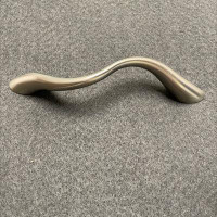 D. Lawless Hardware 3-3/4" Squiggly Pull Satin Nickel