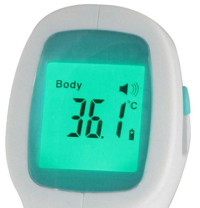 New INFRARED DIGITAL BODY THERMOMETER - Instantly detects anyone with a high fever temperature. in Health & Special Needs - Image 2