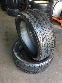 20 inch PAIR OF 2 USED WINTER TIRES MICHELIN X-ICE SNOW SUV 275/45R20 110T TREAD LIFE 90% LEFT