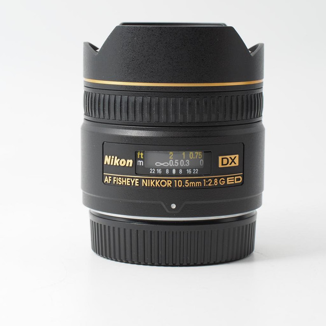 Nikon AF DX Fisheye-NIKKOR 10.5mm f/2.8G ED Lens (ID - 1950) in Cameras & Camcorders - Image 2
