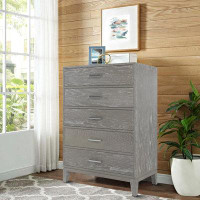 Winston Porter Classic design Dresser with Multiple storage drawers and sturdy Tapered Legs, for Living room