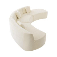 Latitude Run® Ileana 3 - Piece Upholstered Corner Sectional