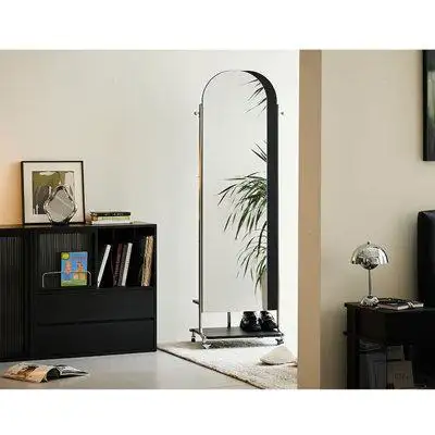 Modern Chic a Full-Length Mirror within ReachLeading the way in home décor this contemporary full-le...