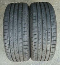 255/55R19 Continental 4X4 Contact 2 used all season tires 75% tread left