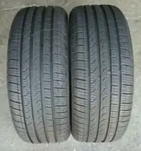 255/55R19 Continental 4X4 Contact 2 used all season tires 75% tread left