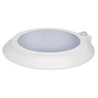 Ebern Designs 10In - LED Disc Light - Fixture With Occupancy Sensor - White Finish - CCT Selectable